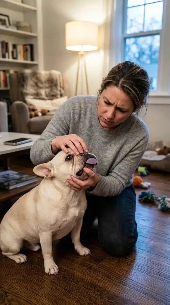 11 Things Not to Do With a French Bulldog 5 3. Don’t Ignore Changes in Breathing, Movement, or Behavior