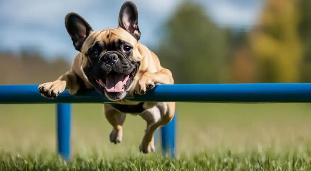 French Bulldog agility