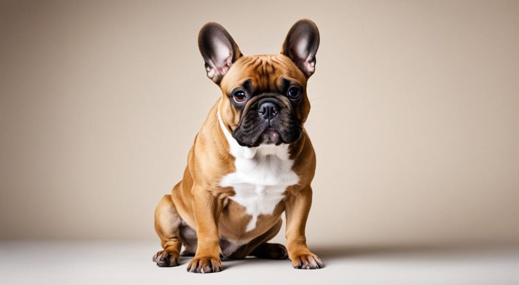 French Bulldog with tan markings