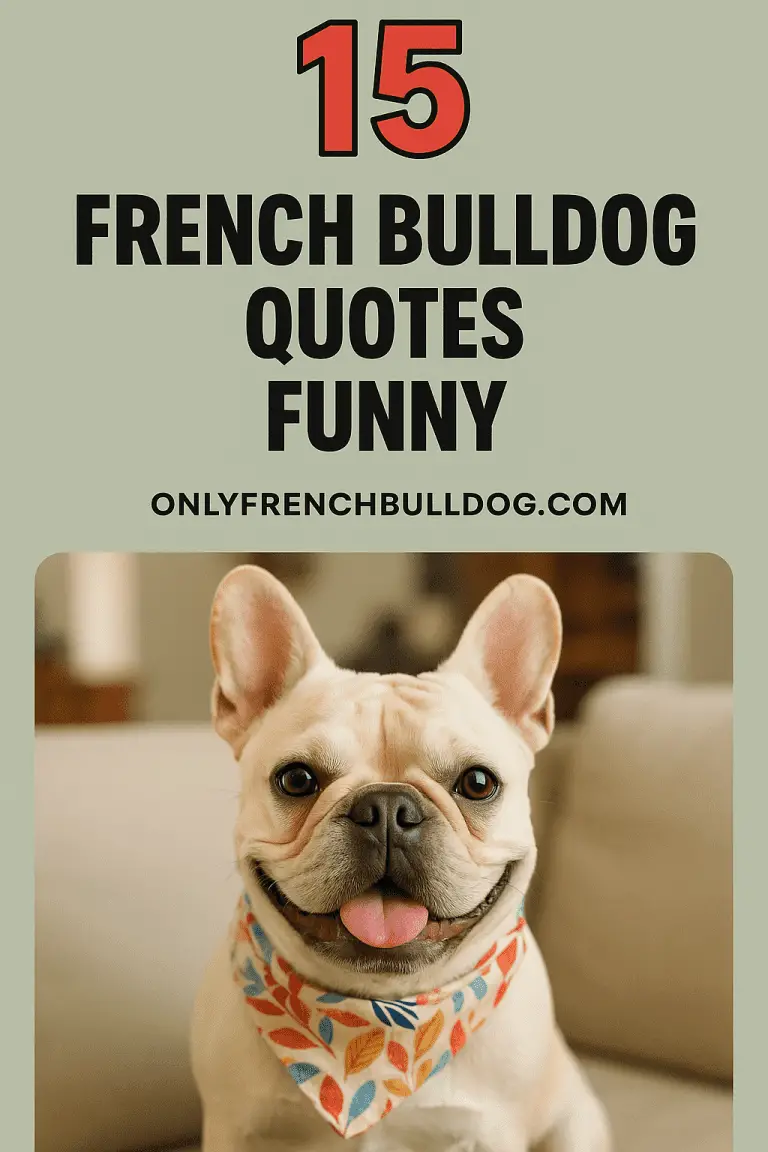 15 French Bulldog Quotes Funny – Guaranteed to Make You Smile