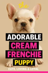 cream French Bulldog puppy
