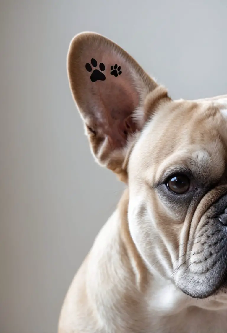 Frenchbulldog Ear Tattoo Ideas: 7 Unique Designs for Pet Identification and Style