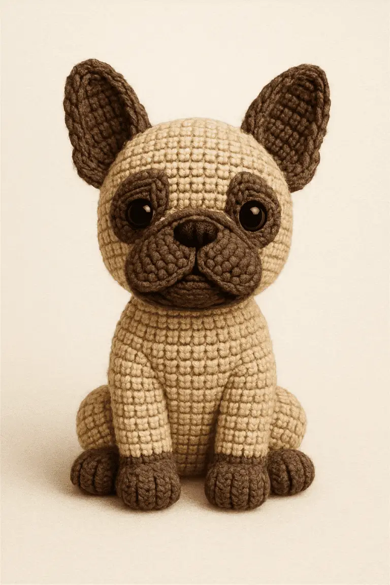 French Bulldog Crochet Tutorial