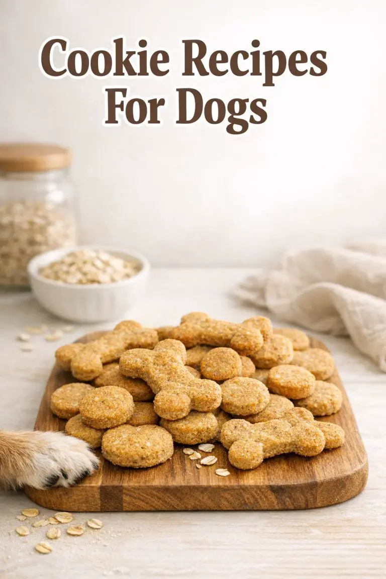 Cookie Recipes For Dogs
