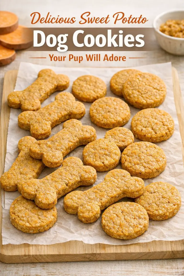 Delicious Sweet Potato Dog Cookies Your Pup Will Adore