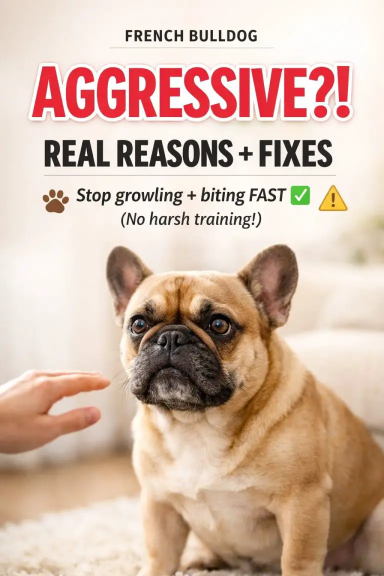 French Bulldog Aggressive (Real Reasons And Fix) Stop the Biting Fast