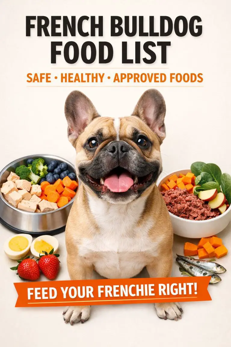 French Bulldog Food List