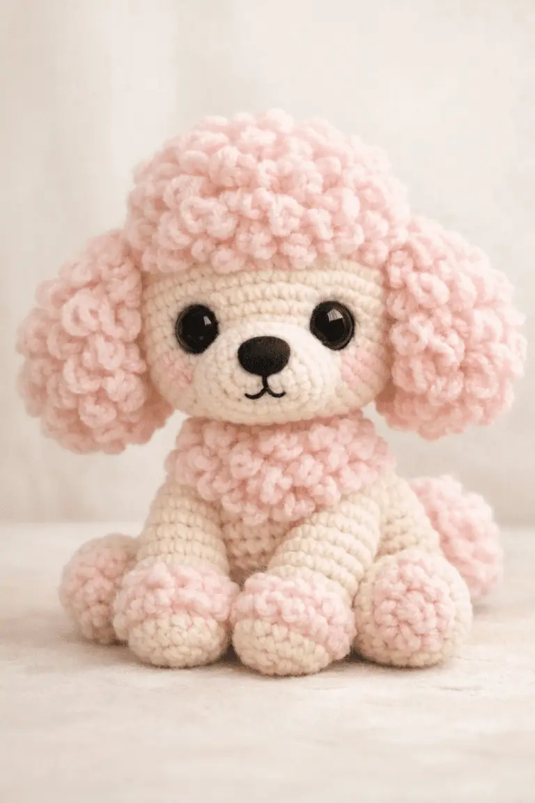 Amigurumi Poodle Puppy Crochet Free Patterns: 6 Adorable Designs for Beginners
