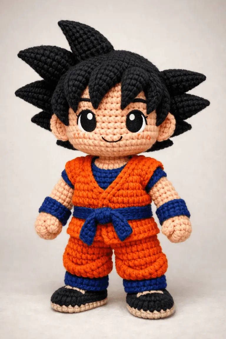 Goku Amigurumi Free Pattern: Crochet Step-by-Step Guide With 5 Must-Make Variations