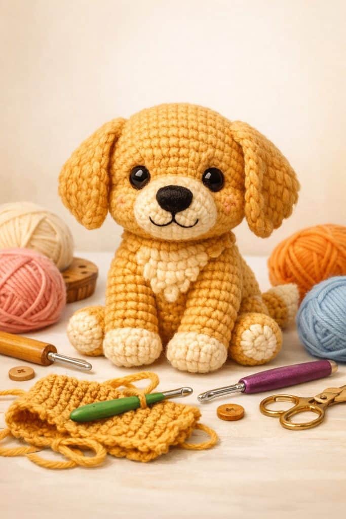 Golden Retriever Crochet Pattern Ideas: Five Creative Amigurumi And ...