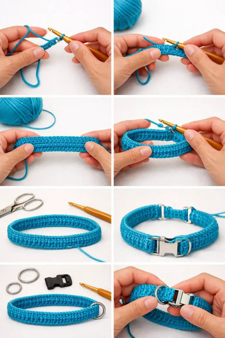 How To Crochet A Dog Collar: A Clear Step-By-Step Guide