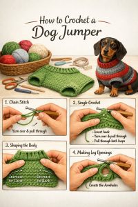 How To Crochet A Dog Jumper: Step-By-Step Guide