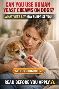 Can You Use Human Yeast Creams On Dogs When Itching Starts