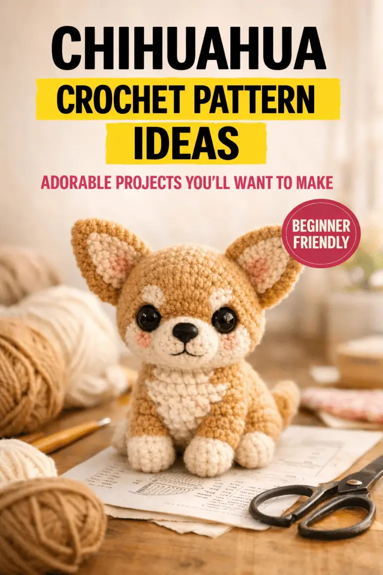 Chihuahua Crochet Pattern Ideas for Beginners