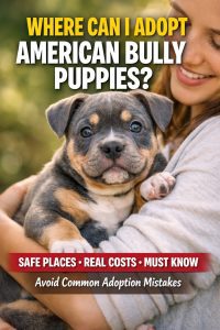 Where Can I Adopt American Bully Puppies? Safe Places, Costs & What To Know Before You Bring One Home