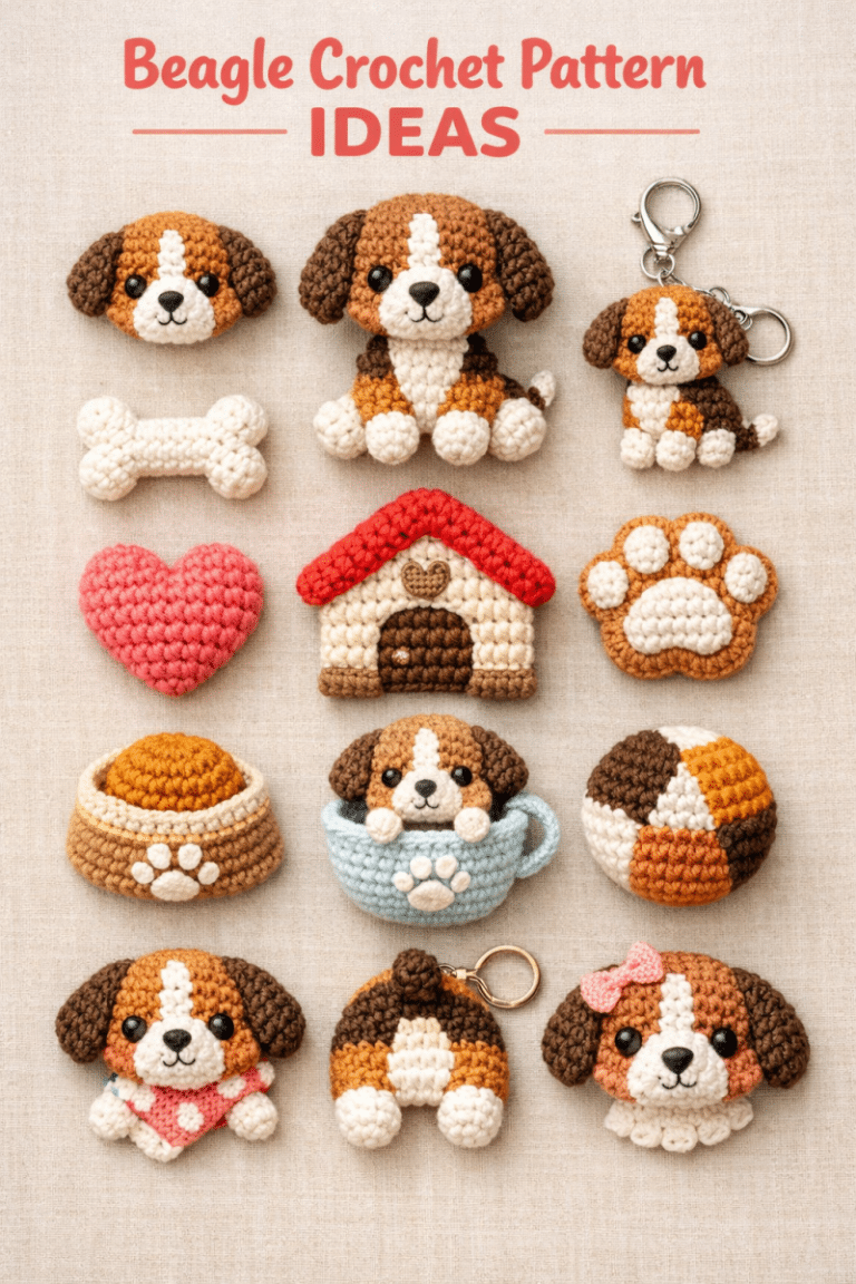 Beagle Crochet Pattern Ideas Every Dog Lover Will Want to Make