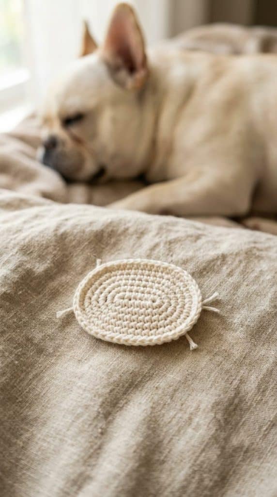FREE French Bulldog Amigurumi Crochet Pattern (Step By Step Instructions)