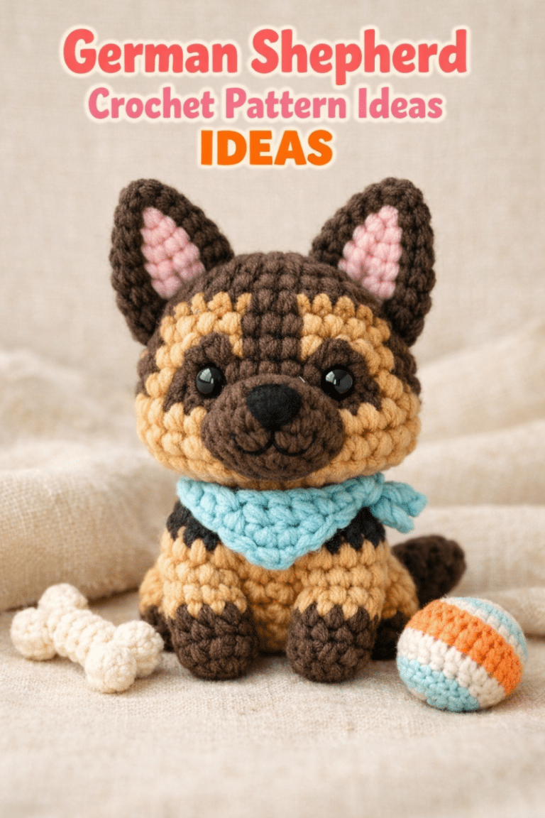 German Shepherd Crochet Pattern Ideas