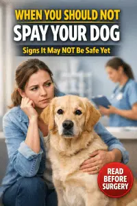 When You Should NOT Spay Your Dog — Warning Signs Every Owner Must Know