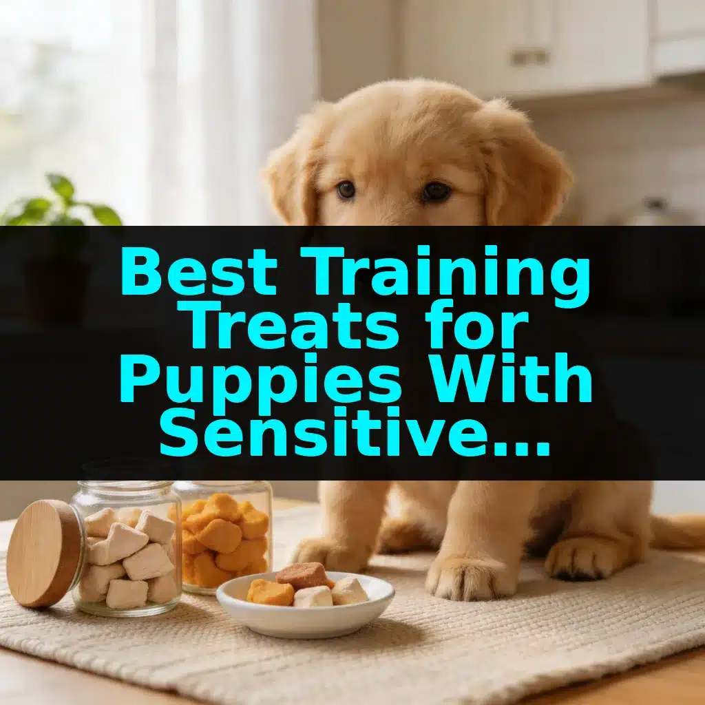 Best Training Treats for Puppies With Sensitive Stomachs