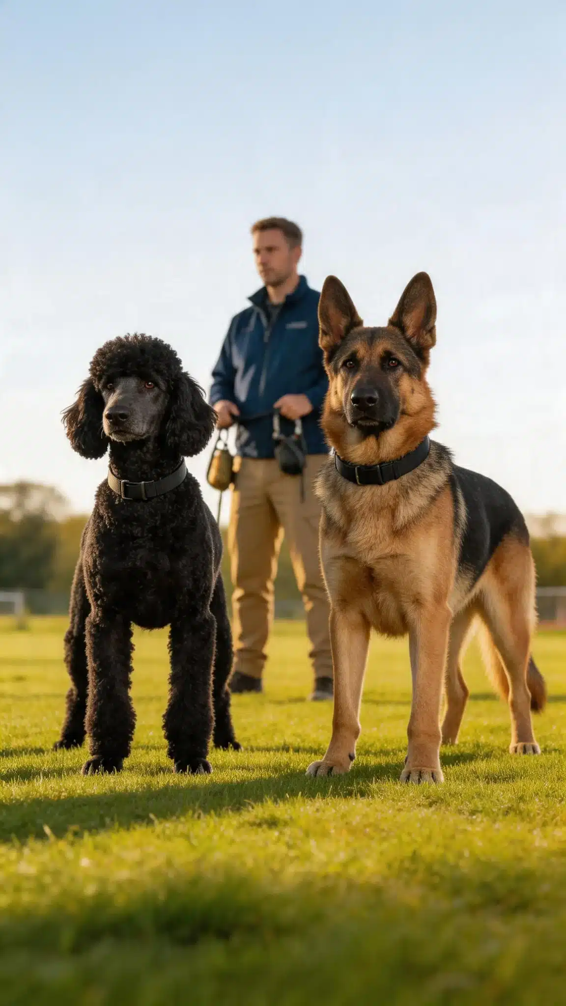 How Do Standard Poodles Compare to Traditional Protection Breeds?