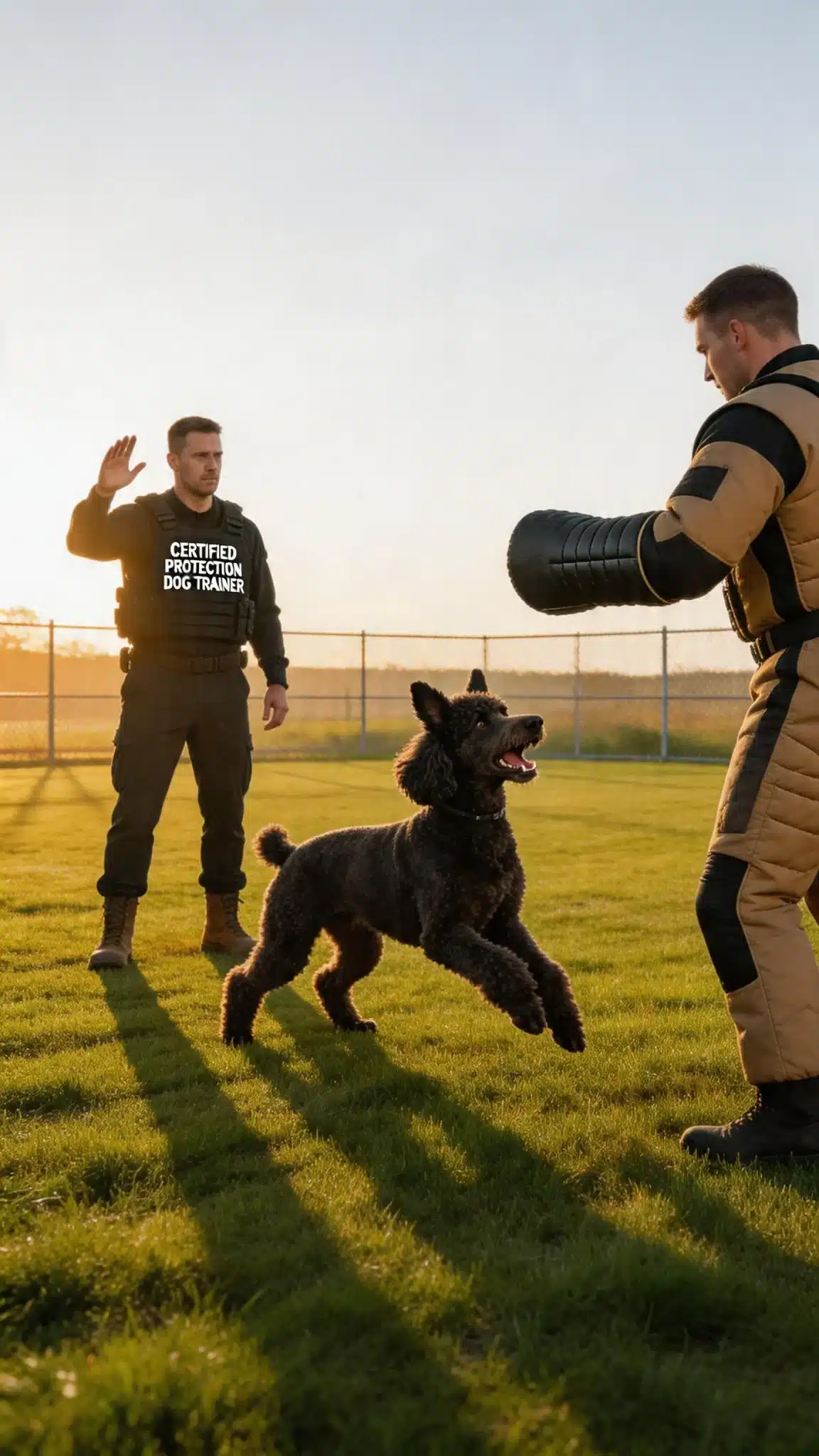 What Does Standard Poodle Protection Training Actually Look Like?