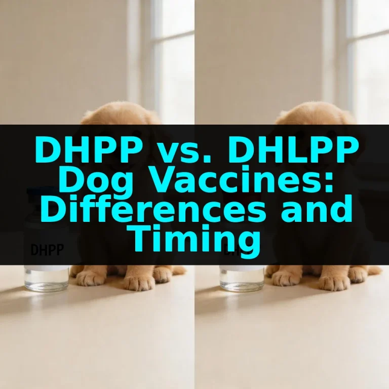 DHPP vs. DHLPP Dog Vaccines: Differences and Timing