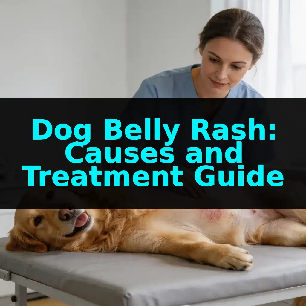 Dog Belly Rash: Causes and Treatment Guide