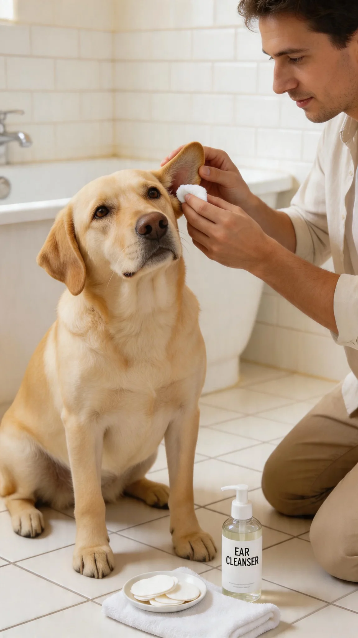 How To Clean Your Dog’s Ear Safely At Home
