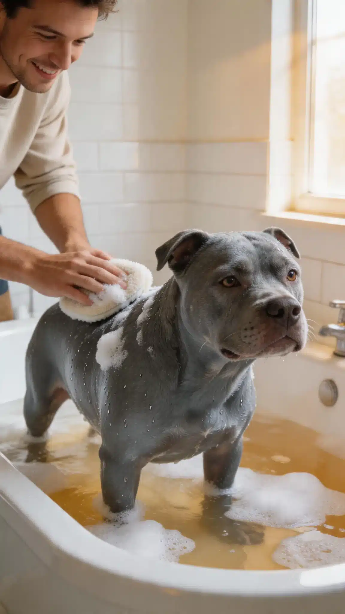 How Often Should You Bathe an American Bully?