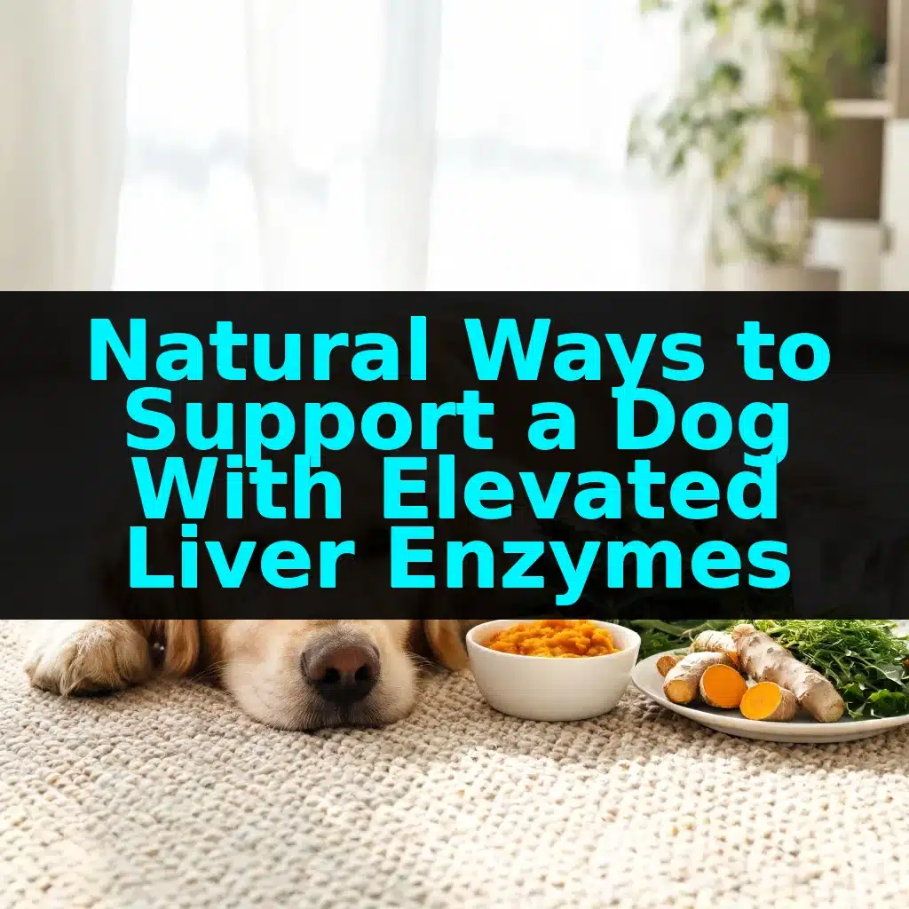 Natural Ways to Support a Dog With Elevated Liver Enzymes