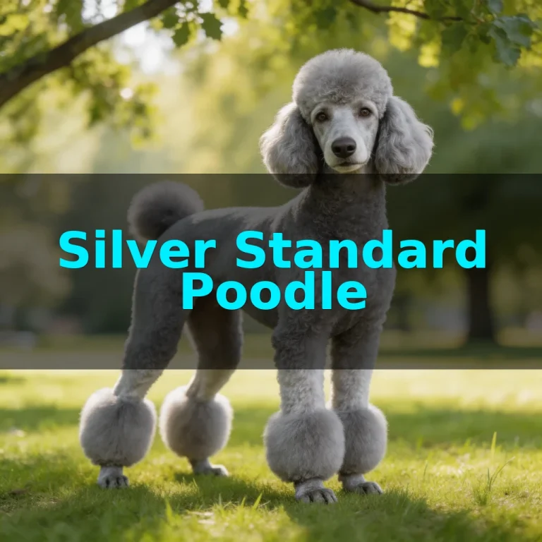 Silver Standard Poodle