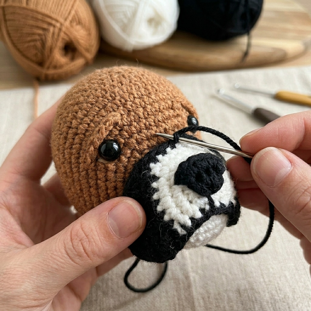 Free Boxer Dog Amigurumi Crochet Pattern (Step-by-Step)