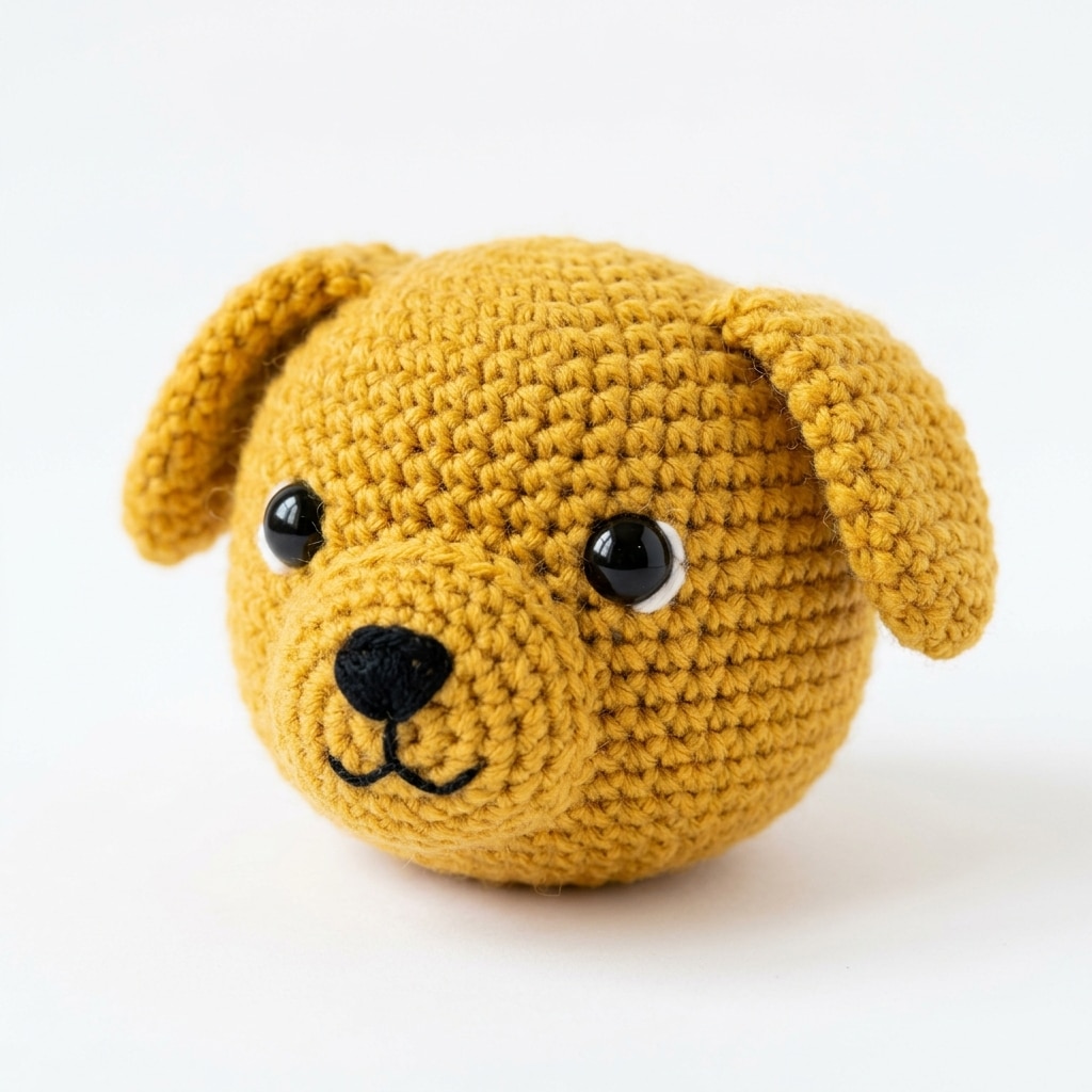Free Labrador Retriever Amigurumi Crochet Pattern