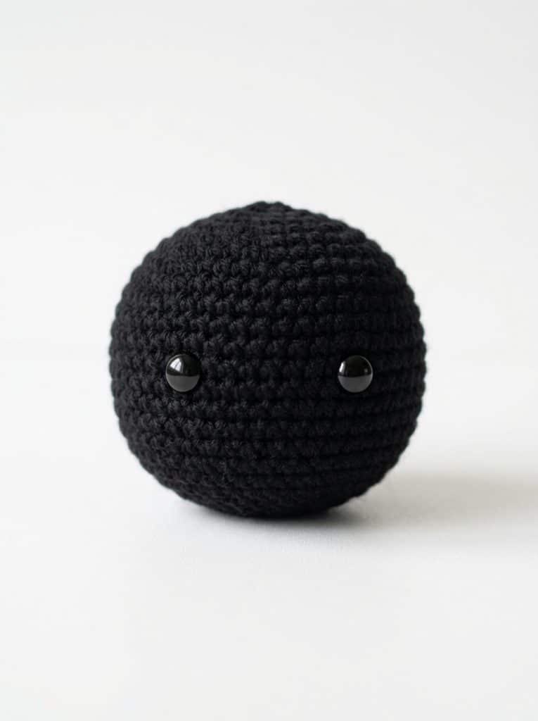 Black Poodle Amigurumi Crochet Pattern -Step By Step