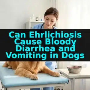 Can Ehrlichiosis Cause Bloody Diarrhea and Vomiting in Dogs