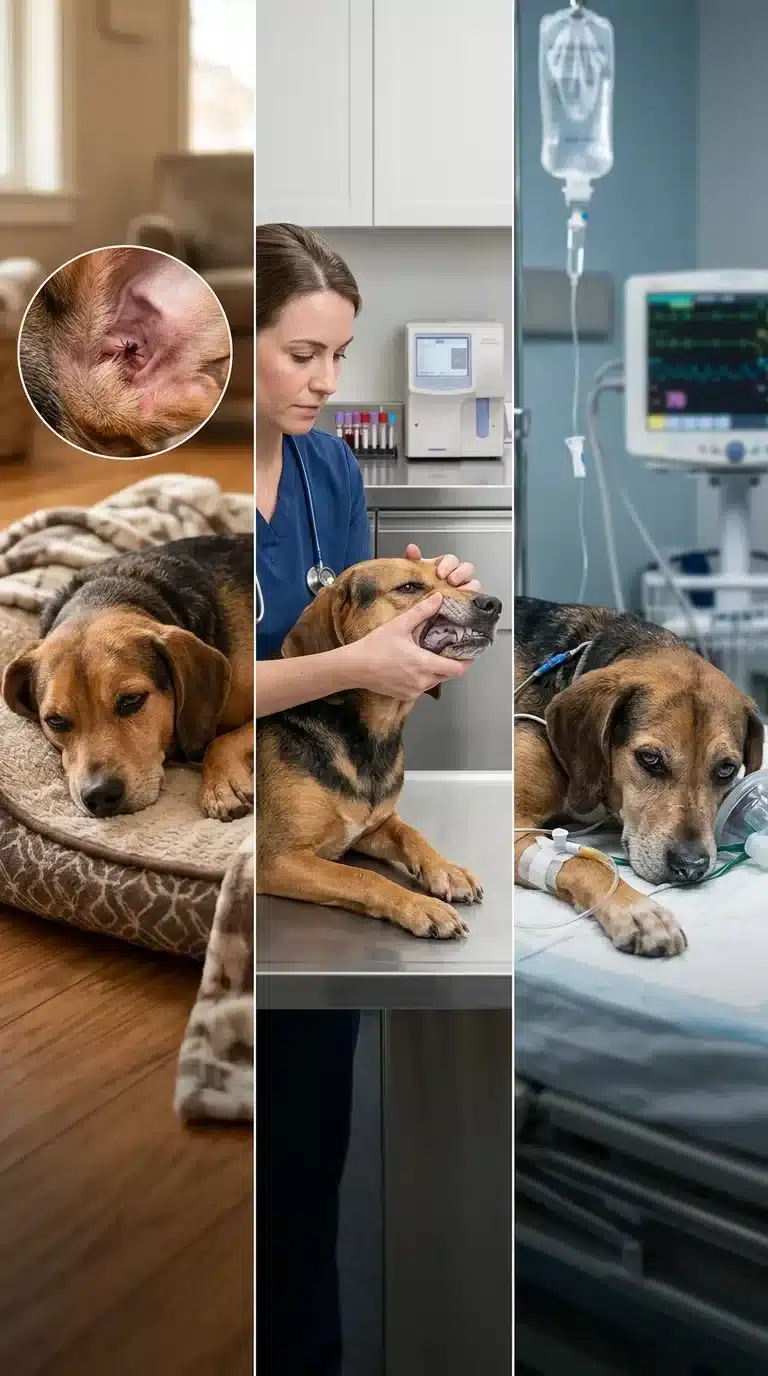 Can Ehrlichiosis Cause Bloody Diarrhea and Vomiting in Dogs - can ehrlichiosis cause bloody diarrhea and vomiting in stages of when Stages of Ehrlichiosis and When GI Symptoms Peak