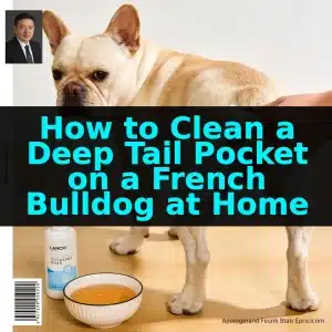 How to Clean a Deep Tail Pocket on a French Bulldog at Home