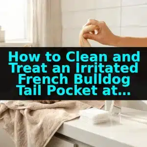 How to Clean and Treat an Irritated French Bulldog Tail Pocket at Home
