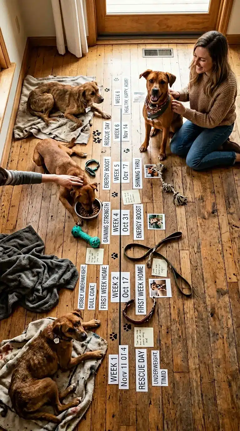 Step-by-Step: The Safe Weight Gain Plan for Rescue Dogs