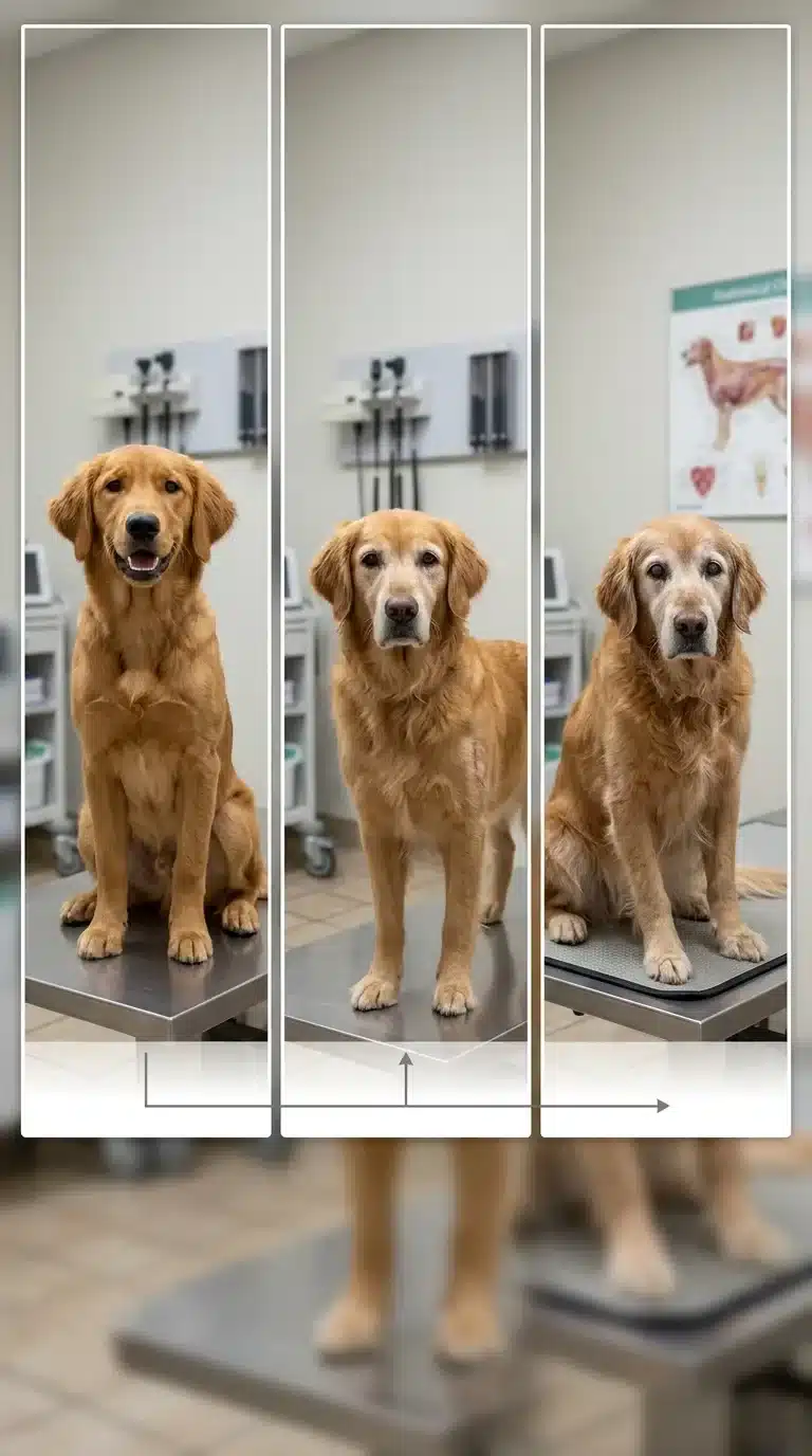 What Are the Three Stages of Cushing's Disease in Dogs?