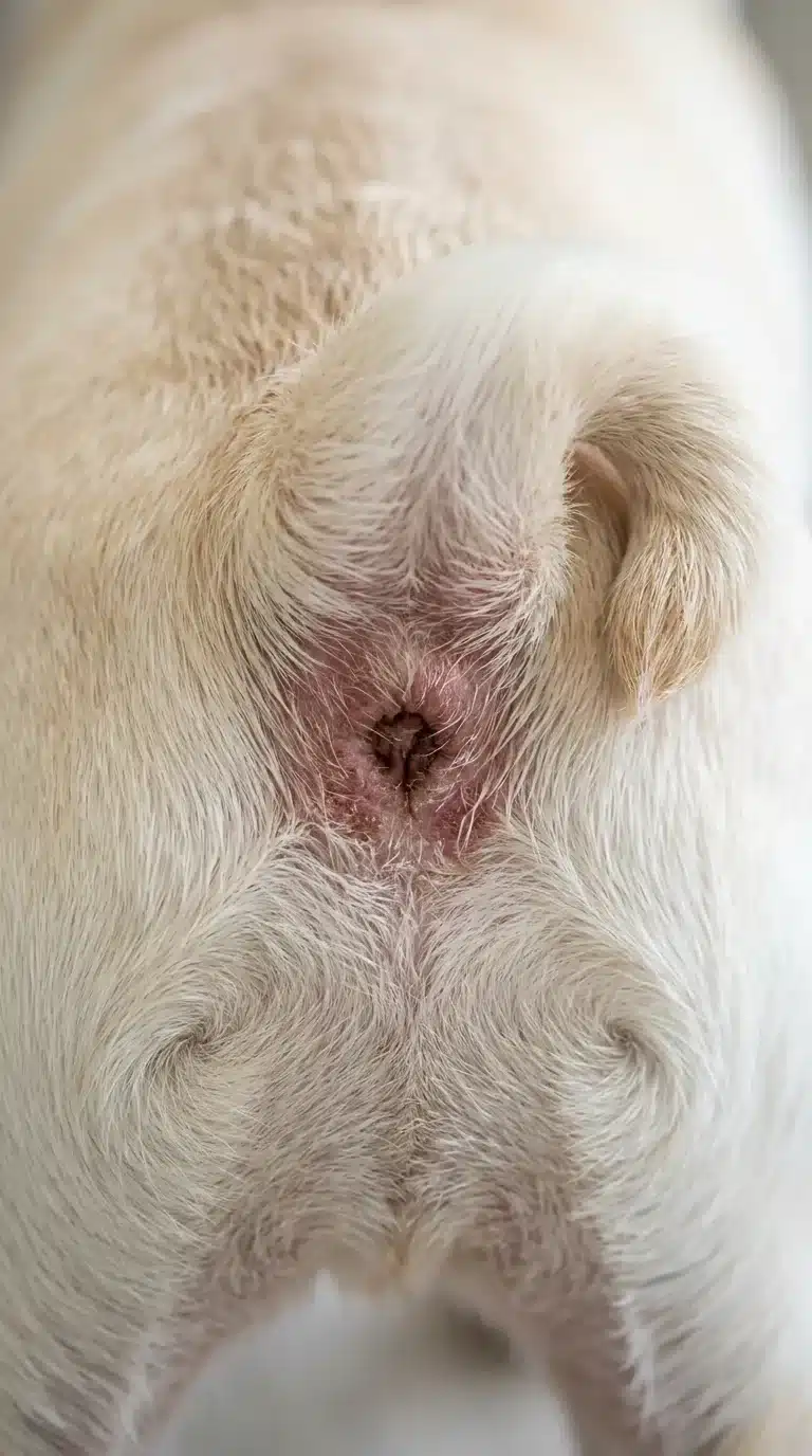 Why Does a Frenchie's Tail Pocket Get Red?