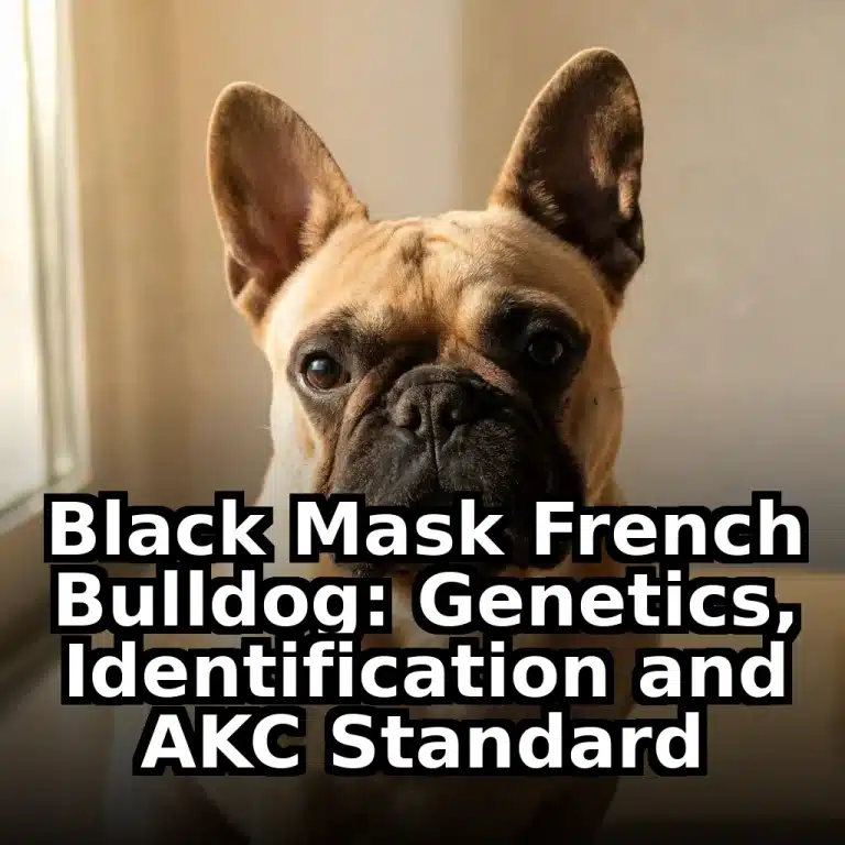 Black Mask French Bulldog: Genetics, Identification and AKC Standard