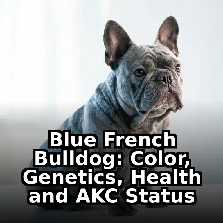 Blue French Bulldog: Color, Genetics, Health and AKC Status