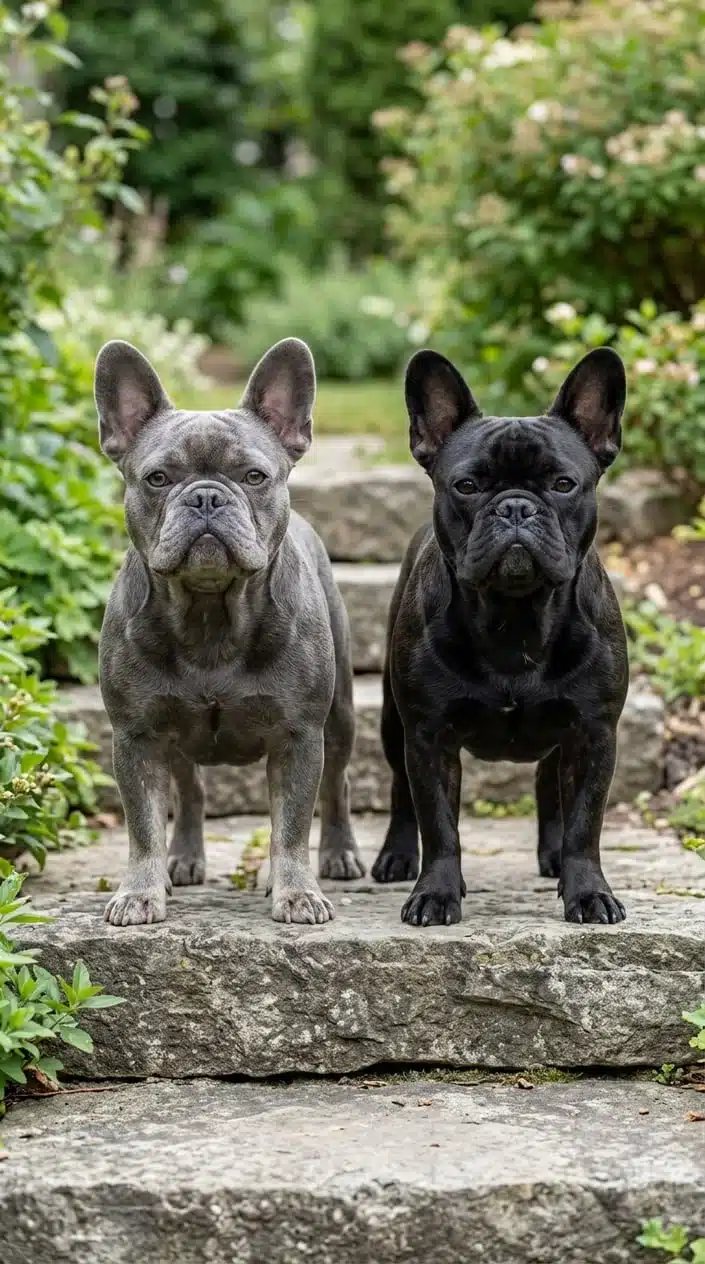 Blue French Bulldog: Color, Genetics, Health and AKC Status 6 Blue vs. Black French Bulldog