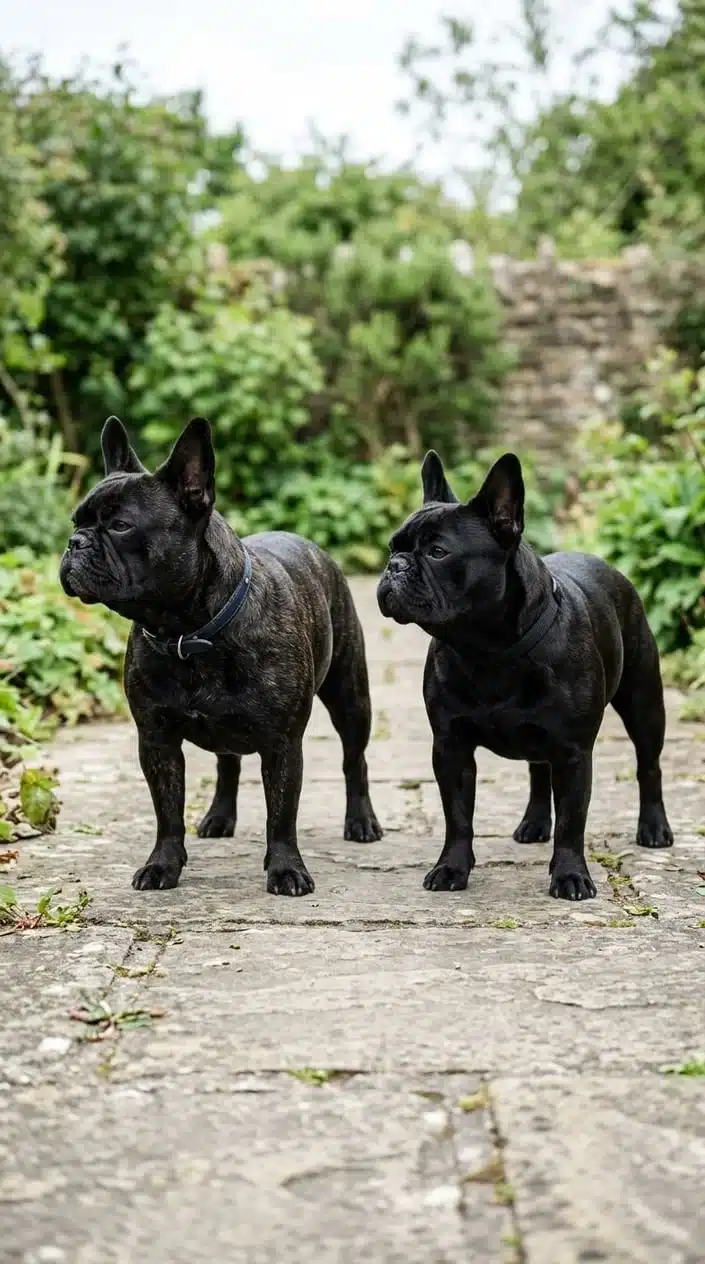 Brindle French Bulldog: Pattern Types, Genetics and Identification 5 Black Brindle vs. Solid Black French Bulldog