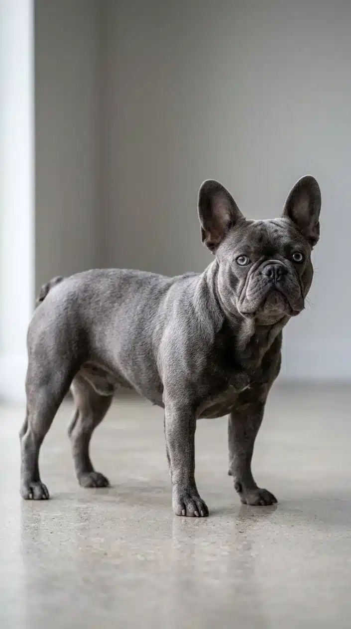 Blue French Bulldog: Color, Genetics, Health and AKC Status 1 Blue French Bulldog: Color, Genetics, Health and AKC Status