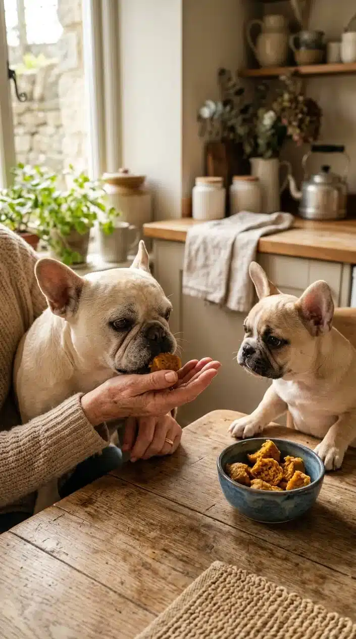 Soft Homemade Treats for French Bulldogs: 5 Easy Recipes for Puppies, Seniors and Sensitive Stomachs 1 Soft Homemade Treats for French Bulldogs: 5 Easy Recipes for Puppies, Seniors and Sensitive Stomachs