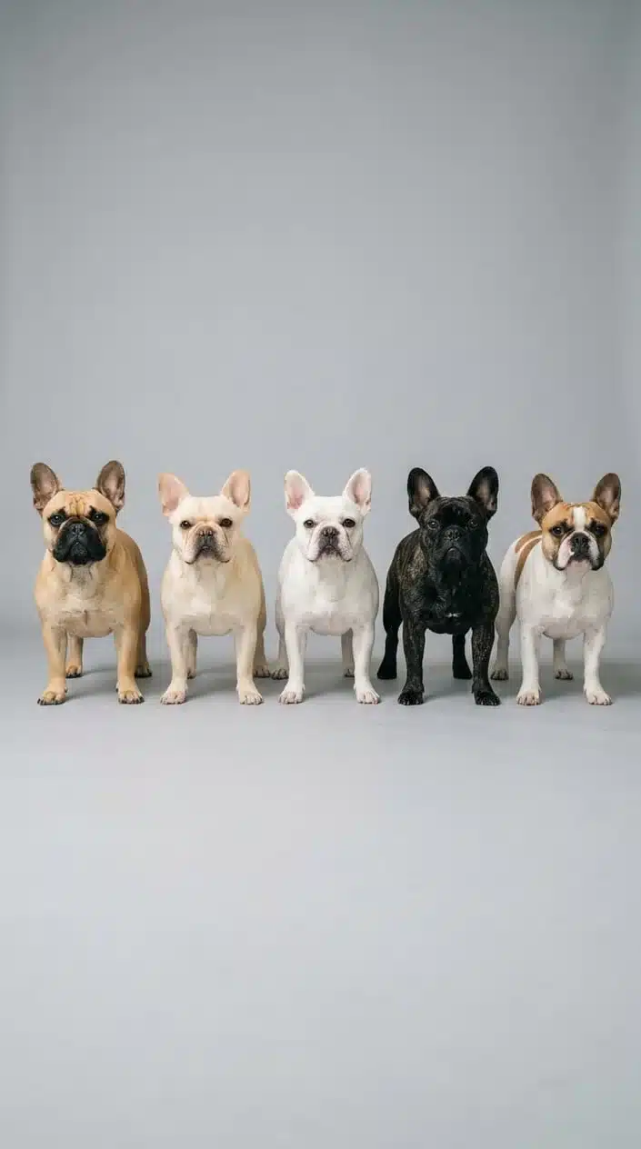 French Bulldog Colors: Standard, Rare and Exotic Colors Explained 2 French Bulldog Color Chart