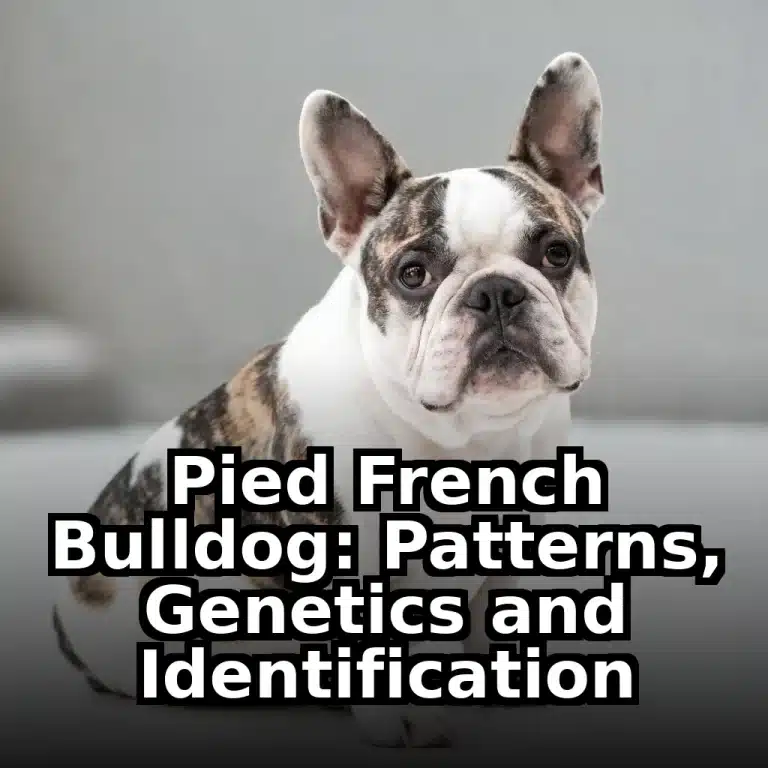 Pied French Bulldog: Patterns, Genetics and Identification